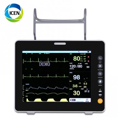 IN-C004-1 MIni Portable 8 inch ECG Color TFT LCD Screen Medical Patient Monitor