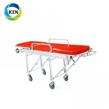 IN-633 Stainless Steel Clinical Hospital Examination Couch Table With High Density Foam Mattress