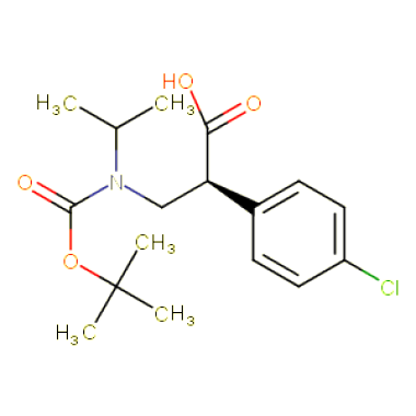 (S)-3-((tert-butoxycarbonyl)isopropylamino)-2-(4-chlorophenyl)propanoic acid