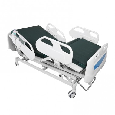 Professional Patient Nursing Bed Multifunction Hospital Electric Icu Bed With Control Panel