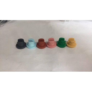 red 20mm  lyophilization rubber stopper