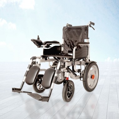 China supplier lithium battery elderly foldable portable power electric wheelchair