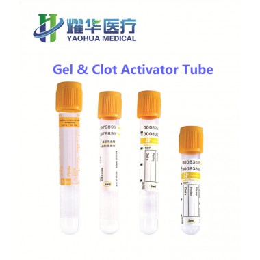 Gel and Clot Activator Tube