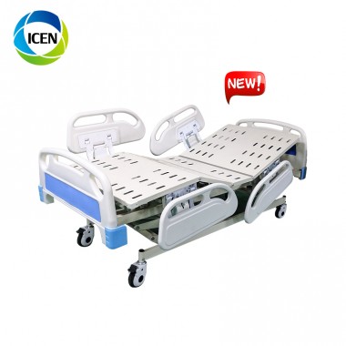 IN-8321 Medical 3 Function Electric hospital bed with side rails