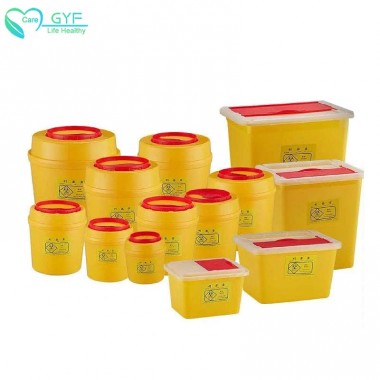 Large Bio Medical Waste Pedal Bins Yellow, Garbage Can, 30L 660L Plastic Medical Waste Trash Cans For Hospital Clinic