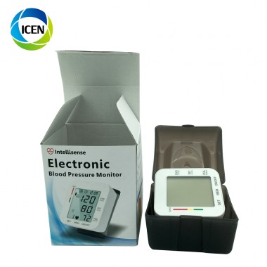 IN-G085 Rechargeable digital manual wrist watch blood pressure monitor price