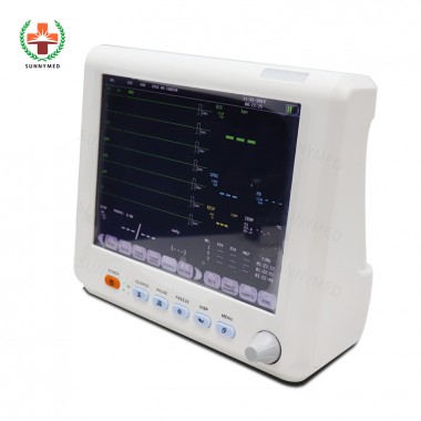 SY-C004C Medical 8 inch vital sign monitor 6 parameters patient monitor