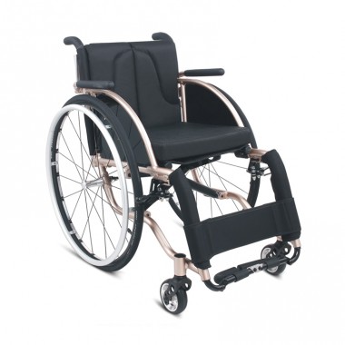 Ultra lightweight outdoor manual leisure wheelchair