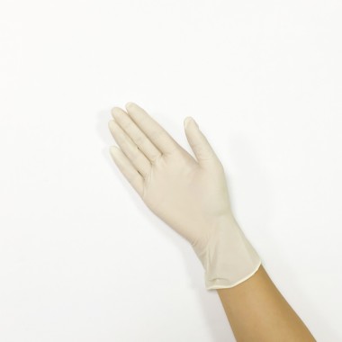 Disposable latex powder free examination gloves Malaysia