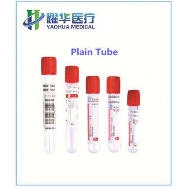 Plain Blood Collection Tube with CE approved