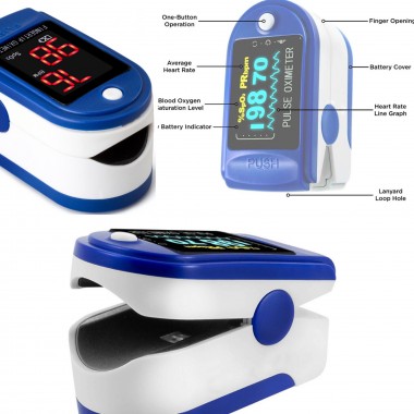Free pulse oximeter with CE FDA approved