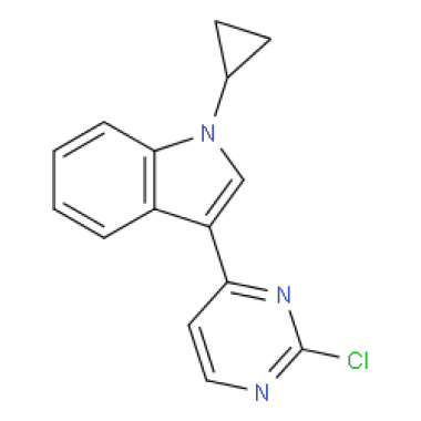 3-(2-Chloropyrimidin-4-yl)-1-cyclopropyl-1H-indole