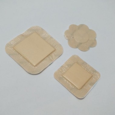 Self Adhesive Silicone Foam Dressing with border
