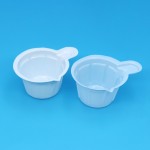 White Color Disposable Plastic Urine Container for Urine Specimen Collection