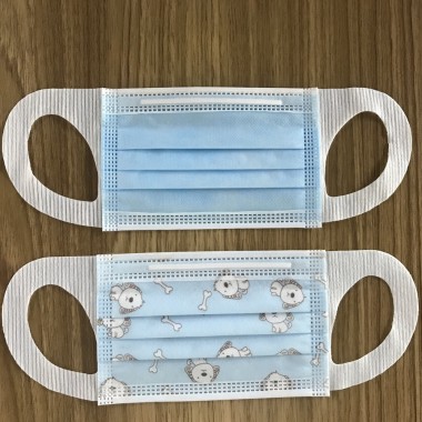 Wholesale 3 Ply Baby Disposable Protective Children Kids Face Mask