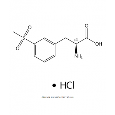 L-Phenylalanine, 3-(methylsulfonyl)-, hydrochloride (1:1)