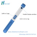 Disposable insulin syringe pen injector for diabetes  maximum dose in 0.36 ml