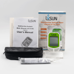 Uric Acid &Blood Glucose Meter 2 in 1 Portable POCT Analyzer