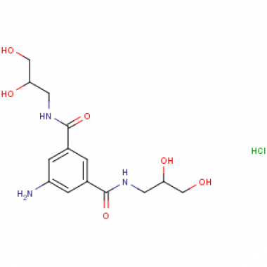 1,3-Benzenedicarboxamide,5-amino-N1,N3-bis(2,3-dihydroxypropyl)-, hydrochloride (1:1); 