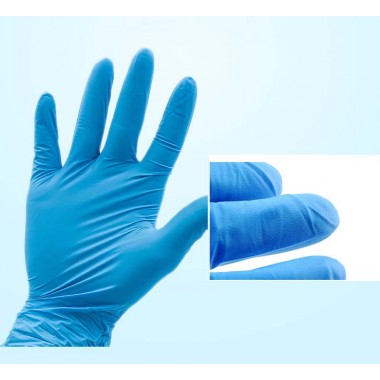 Medical examination gloves nitrile composite