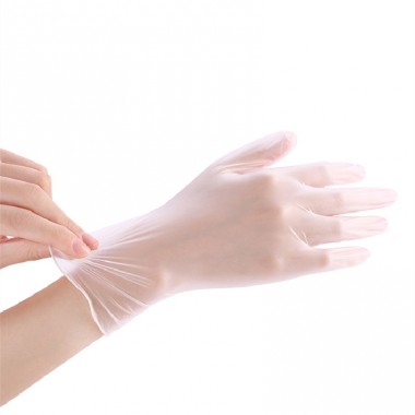 High Quality Disposable Medical  Examination PVC Gloves Powder Free