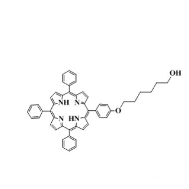 6-(4-(10,15,20-triphenylporphyrin-5-yl)phenoxy)hexan-1-ol