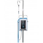 Hospital infusion heater with LCD display for the frail patients