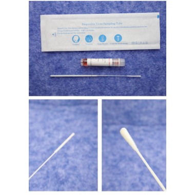 Sample Collection Tubes, Disposable Virus Sampling Swab Kit, CE, FDA,ISO Certified