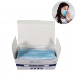 Wholesale Nonwoven Blue Earloop Disposable 3ply Medical Face Mask
