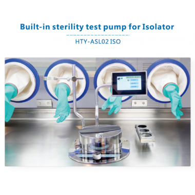 Sterility Test Pump for Isolator inbuilt design