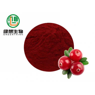 Organic cranberry proanthocyanidins,25% Anthocyanidin Powder cranberry extract used in food