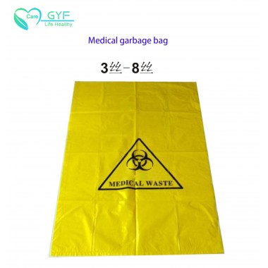 High temperature resistant biodegradable biohazard waste bag hospital medical waste bag