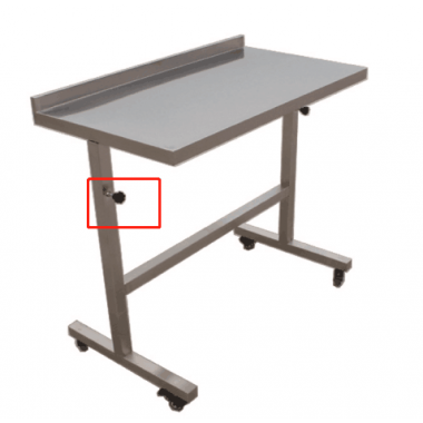 Mez09 Veterinary Medical Clinic Animal Caring Table with Drawer