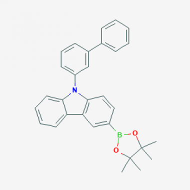 9-(Biphenyl-3-yl)-3-(4,4,5,5-tetramethyl-1,3,2-dioxaborolan-2-yl)-9H-carbazole [1533406-38-0]