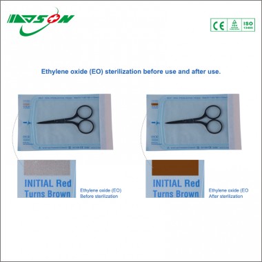 sterilization self sealing pouch for medical device