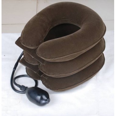 Cervical traction Inflatable An inflatable neck brace Cervical spine