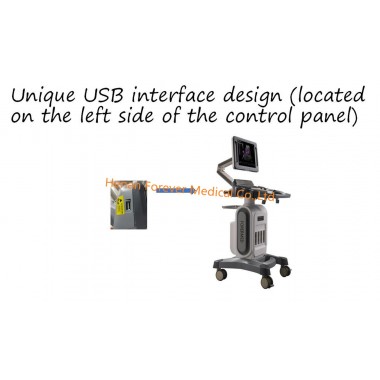 Hot Sale Trolley Color Doppler Ultrasound Scanner
