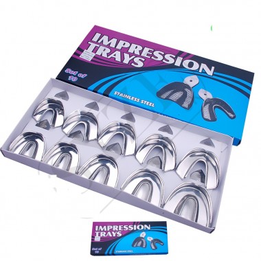 Dental Impression tray set of 10