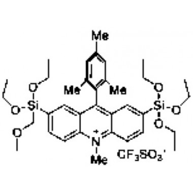 (s)-2-(diethoxy(methoxymethyl)silyl)-9-mesityl-10-methyl-7-(triethoxysilyl)acridin-10-ium trifluoromethanesulfonate