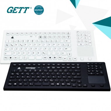 INDUPROOF SMART PRO KG22203 Standard backlight keyboard with number pad, touch pad and magnets