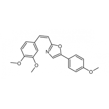 2-[(E)-2-(3,4-dimethoxyphenyl)ethenyl]-5-(4-methoxyphenyl)-1,3-oxazole