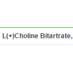 L(+)Choline Bitartrate
