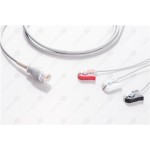 Philips Disposable One Piece ECG Fixed Cable 3lead grabber end