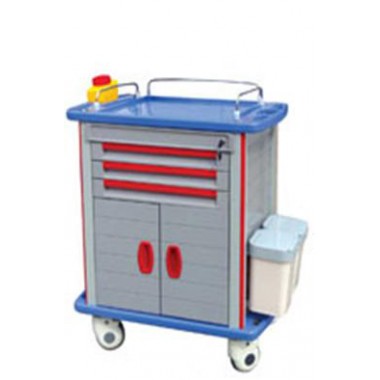 EM-MAT-004 ABS Medicine Trolley