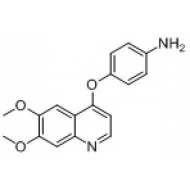 BenzenaMine, 4-[(6,7-diMethoxy-4-quinolinyl)oxy]- CAS: 190728-25-7