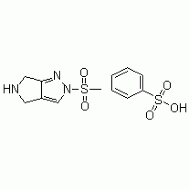 2,4,5,6-Tetrahydro-2-(methylsulfonyl)pyrrolo[3,4-c]pyrazole benzenesulfonate