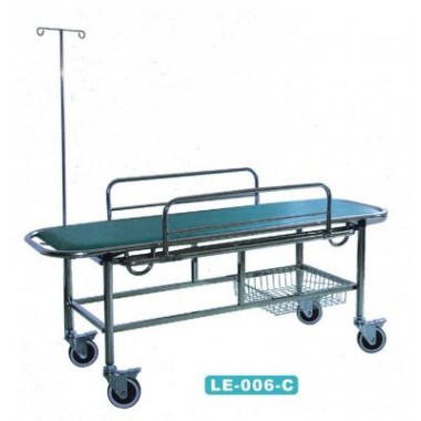 Patient cart with four small wheels