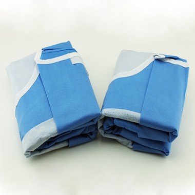 Sterile Disposable Non-woven Reinforced Surgical Gown