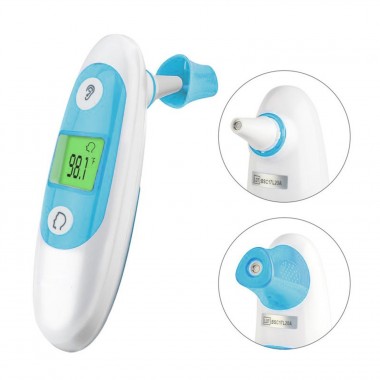 FDA approved medical infrared forehead and ear thermometer