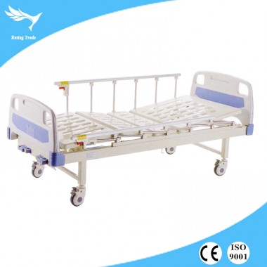 YRT-H14 Hospital Furniture Two cranks Manual hospital bed for patients